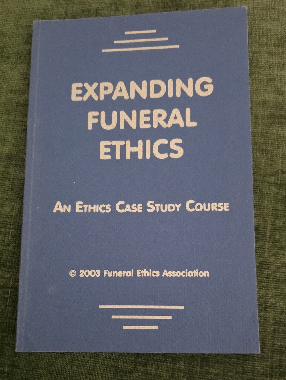 Expanding Funeral Ethics (2003)